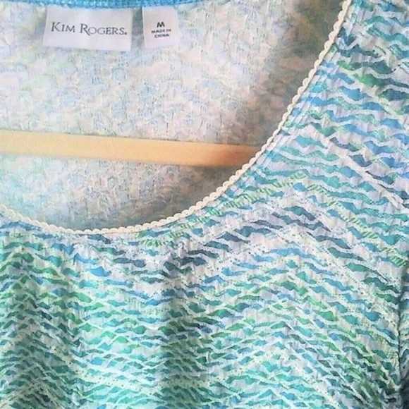 Kim Rogers Tee/Top EUC M - Picture 2 of 2